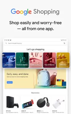 Google Shopping android App screenshot 1